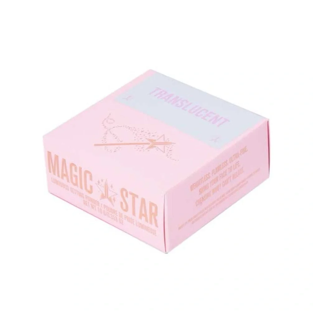 NIB Jeffree Star Cosmetics Magic Star Setting Powder. TRANSLUCENT.